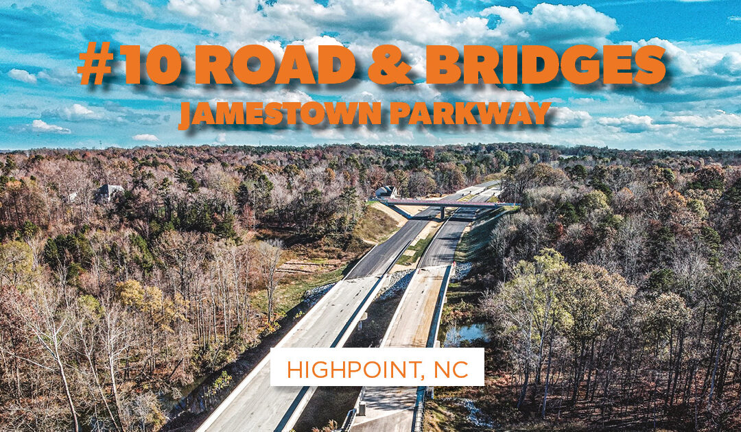 Jamestown Parkway Wins Top 10 Road by Roads & Bridges Magazine