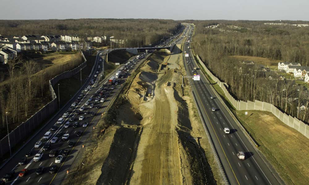 I-95 southbound lanes closed while engineer inspects Potomac Mills